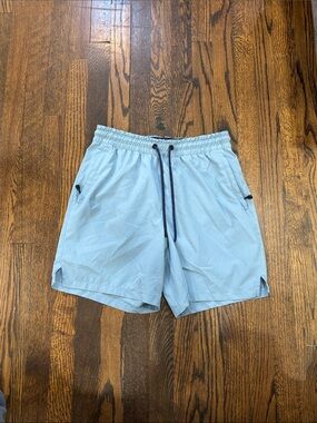 Motion Light Blue Men's Athletic Drawstring Shorts size S